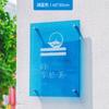 Atacado Acrílico Outdoor Placa de Exibição Sinal de Porta da Empresa Produção Sinal de Porta Logotipo Pedido Placa Vestuário