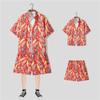 Sanya Isla de Hainan ropa camisa de playa traje de hombre camisa de flores de manga corta estilo hawaiano ropa holgada de secado rápido entrega de una pieza
