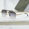 Gafas de Sol Aks202 Lujo Accesible Transfronterizo Europeo y Americano Moda Akon Montura de Metal Sapo Vacaciones Casual Cool para Hombres y Mujeres