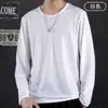 Camiseta de Seda de Hielo de Secado Rápido para Hombre de Manga Larga Verano Holgada Delgada Ropa Refrigerada para Hombre Venta al por Mayor Exportación Camiseta para Deportes al Aire Libre