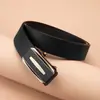 Cinto Masculino Cinto Masculino com Fivela Automática Cinto de Negócios para Homens de Meia-Idade e Jovens Cinto para Calça Jeans Casual Estilo Coreano