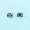 Plata de Ley S925 Wenwan 10mm Accesorios Semilla de Bodhi Semilla de Ciprés Rosario Colgante Joyería Hueca Corona Cuentas Espaciadoras Joyería de Plata