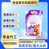 Pacote de Refil Amaciante de Roupas em Bolsa, Antiestático, Antibacteriano, Clareador, Aroma de Lavanda, Feito Sob Medida