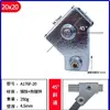 Conector de Tubo Cuadrado Galvanizado de Hierro Fundido de 20/25/30 mm Hebilla de Fijación de Acero Cuadrado Accesorios de Marco Junta de Barandilla Sin Soldadura