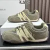 En stock: Nuevas zapatillas de entrenamiento estilo bowling alemán para mujer, otoño temprano 2026, suela blanda, zapatillas casuales cómodas, zapatillas Forrest Gump