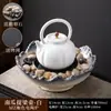 Estufa Eléctrica de Cerámica para Preparar Té, Tetera de Vidrio para Calentar Té con Leche, Cafetera para Té de Flores, Juego de Té al Vapor para Uso Doméstico