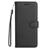 Adequado para Capa de Celular Apple 13 Capa de Celular de Couro Samsung s22 Anti-queda Carteira Flip com Compartimento para Cartões Capa Protetora