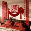 Set de Decoración para Boda para Pared de Fondo de Dormitorio y Sala de Estar, Decoración de Ambiente para el Nuevo Hogar de los Novios, Set de Arreglo Festivo