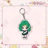 Llavero de Acrílico de Sailor Moon Tsukino Usagi de Dibujos Animados Lindo Colgante Creativo Accesorio de Llavero