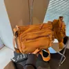 Bolso de mujer estilo japonés y coreano nuevo, bolso cruzado de gran capacidad con múltiples bolsillos 2026, bolso de mensajero cruzado al hombro transfronterizo