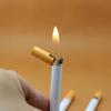 Mini Isqueiro para Máquina de Incenso Fina, Estranho e Personalizado, Novo e Único Roda de Moagem Criativa, Isqueiro de Chama Aberta, Novo e Único