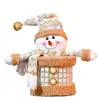 Tarro de Manzanas Navideño Transfronterizo Papá Noel Muñeco de Nieve Nochebuena Caja de Dulces Decoración Dorada de Papá Noel Caja de Regalo