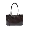 Bolso Tote Casual Retro para Viajeros 2025 Otoño Nuevo de Moda Gran Capacidad Accesible Lujo Color Contrastante Bolso de Hombro Único