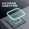 Tep Internacional Electricista Vidrio Templado Personalizado Interruptor Enchufe Tipo Asiento Enchufable Panel de Enchufe de Pared Oculto Tipo 86 Paquete para Toda la Casa