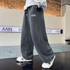 Pantalones deportivos para niños con forro polar de primavera, otoño e invierno, ropa para niños, pantalones sueltos de boca de pie contraídos para niños, pantalones deportivos casuales a la moda