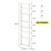 Estante de Almacenamiento de Bolsas Montado en Puerta, Estante de Almacenamiento, Carrito Pequeño, Portabolsas de Gran Capacidad, Gabinete de Almacenamiento Multicapa Ultradelgado, Almacenamiento para Cuentas