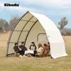 Tenda Velame Triangular de Camping Tendência Quarto para Observação de Estrelas ao Ar Livre Acampamento Pousada Hotel Restaurante Guarda-sol Prova de Chuva Proteção Solar