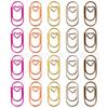 En stock clips de papel retro pequeños normales mini 16mm delgados clips de esvástica en forma de corazón lindos clips de papel imperdibles