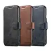 Funda de piel para teléfono plegable Iphone18Promax con ranura para tarjeta, succión magnética, soporte de carga inalámbrica dos en uno
