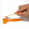 Ferramenta para Película de Carro Raspador Amarelo Película de Vidro Janela Plástico Raspador Pequeno Película de Farol de Carro Raspador Triângulo