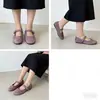 Zapatos Casuales de Gamuza Estilo Coreano 2026 para Uso Diario, Talla Grande, Zapatos Planos Versátiles con Correa para la Muñeca para Mujer