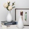 Florero de Plástico para Sala de Estar, Diseño Fresco y Sencillo, Creativo y Anticaídas, Adecuado para Arreglos Florales, Plantas Hidropónicas, Decoración de Escritorio para el Hogar
