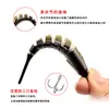 Cebo Artificial de Plástico 10CM 15G Plástico Biónico Señuelo Duro Simulación de Pez Multi-sección Pez Cebo Artificial Señuelo para Pesca de Agua Dulce Señuelo de Siete Secciones