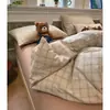 Juego de ropa de cama de cuatro piezas de algodón lavado, modelo nuevo 2026, sábanas para cama de dormitorio, sábana bajera, funda de edredón, juego de tres piezas 4