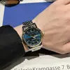 Marca Suíça Novo Calendário À Prova D'água Luminoso Pulseira de Aço Relógio Masculino Relógio de Quartzo Transmissão Ao Vivo Comércio Exterior Modelo Quente Dropshipping
