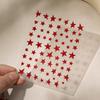 YITU Figura de Formiga Estrelas Pentagonais Cor Mágica Adesivo para Nail Art Luz Piscante Luxo com Adesivo Decoração de Unha Adesivo YT4787