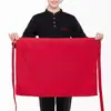 Delantal Corto de Medio Delantal para Camarera de Restaurante para Cocina Casera, Hotel, Restaurante, Delantal de Medio Bolsillo para Chef para Hombres