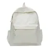 Mochila Leve e Simples Novo Estilo Japonês Viagem Campus Casual Bolsa Escolar para Menina Mochila para Computador para Estudante Universitário