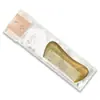 Novo Pente de Madeira Maciça de Sândalo Verde Natural Portátil Fabricante Venda por Atacado Uso Diário em Casa Pente Alisador de Cabelo Masculino e Feminino com Gravação