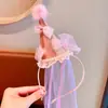 Accesorios para el Cabello de Niñas 2025 Nuevo Estilo Aro de Pelo de Moda y Lindo para Niños Pequeños Adorno de Cabeza con Atmósfera Pinza Superior Accesorios para Fotos