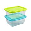 Caja de Conservación Transparente de Plástico para Refrigerador Rectangular Portátil para Exteriores Picnic Lonchera Doméstica Sellada para Alimentos Lonchera