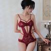 Ropa Interior Sexy de Noche Larga Deseo Puro Hermana Real Ropa Interior Sexy Encaje de Tentación Archivo Abierto Mono Libre Femenino 2020