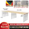 Puesto de Mercado Nocturno Mesa Plegable Móvil para Exhibir Frutas y Ropa Estantería Plegable Estantería Gruesa para Puesto Plegable