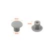 Tapones de Plástico de 5 mm para Muebles de Armario, Gabinetes, Tapones Redondos para Agujeros, Cubiertas Decorativas para Agujeros de Tornillo, Cubiertas para Ocultar, Accesorios de Ferretería