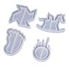 Molde de epoxi de cristal DIY de Yu Meiren, molde de arenas movedizas, colgante de molino de viento troyano, molde de silicona para colgante de arenas movedizas