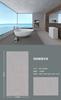 Terciopelo liso viento silencioso microcemento sala comedor azulejo piel esmalte luz suave azulejo de pared
