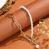 Collar de Perlas con Cuentas de Moda Transfronterizo Europeo y Americano Tendencia Personalizado Doble Capa Estilo Vintage Creativo