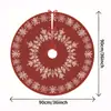 Nueva Falda para Árbol de Navidad con Diseño de Mejor Venta en Amazon Decoración para Base de Árbol Impresión Digital Suministros Navideños Decoraciones