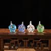 Yuyuyuan esmalte luminoso doze pingente cinza perfumado do zodíaco esmalte antigo mascote artesanato criativo