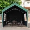 Toldo Sencillo Protección Solar Exterior Cobertizo para Estacionar Cobertizo Móvil para Coche Parasol Móvil Metabo