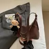 Moda Primavera 2026 Bolso de Cadena Bolso Cruzado para Mujer Bolso Retro de Axila Bolso Sencillo Casual Elegante de un Solo Hombro
