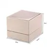 Caja de Empaque para Joyería, Verde, Gama Alta, con Paño Pulidor Plateado, Set de Caja de Regalo de una Pieza, Caja Universal, Venta Directa del Fabricante