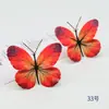 Decoración de pastel mariposa arreglo escena de boda mariposa grande 3D pasador para el pelo tocado accesorio para el pelo Hanfu fotografía mariposa falsa