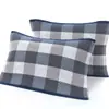 Toalla de almohada de algodón de gasa gruesa para adultos, resistente a la suciedad, cómoda y transpirable, para estudiantes, venta al por mayor