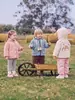 [Nuevo 2 artículos 15% de descuento] Sudadera con capucha de felpa Jerry Baby para niños y niñas, cálida, 3 prendas para niños