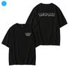 2023 nova camiseta masculina e feminina de manga curta Álbum Straykids Canção de apoio terno solto juventude de manga curta